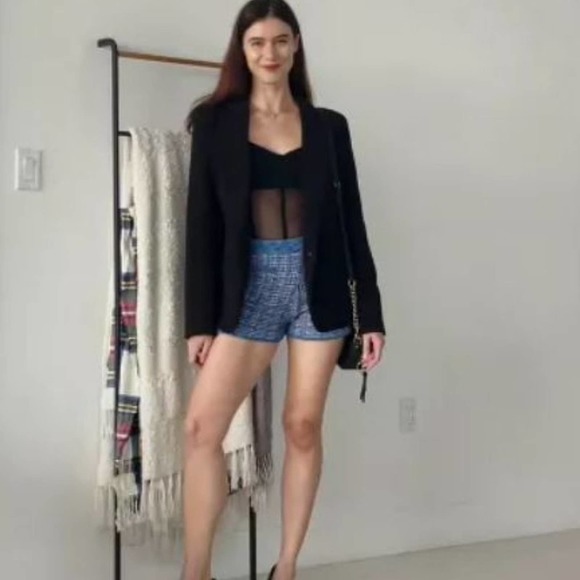 Ellen Tracy Linda Allard Blazer WOOL Sz 8  OVERSIZED BOXY Jacket Long Read - Picture 11 of 15